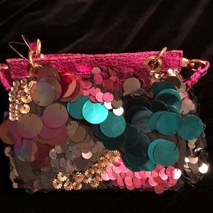 Free People Ashton Mini Sequin Crossbody